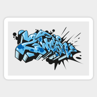 Graffiti Style Magnet